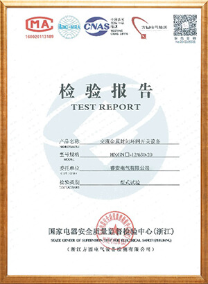 环网柜检验报告